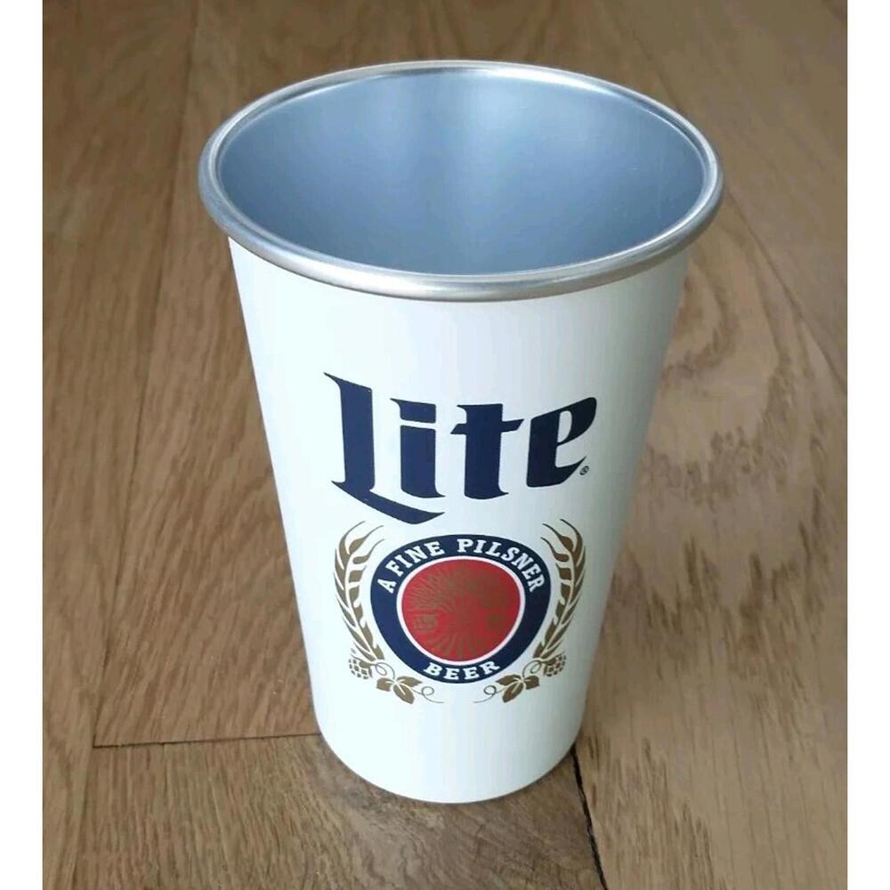 Miller Lite Kansas City Royals 16oz Aluminum Cup MLB Baseball KC Beer 2019